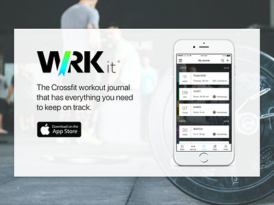 WRKit App app design branding crossfit design fitness ixdbelfast ui ux