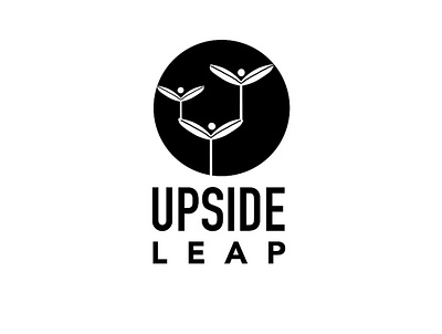 Upside Leap Brand Identity design branding graphic design logo