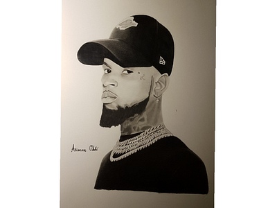 Tory Lanez🎤✏ torylanez portait graphite