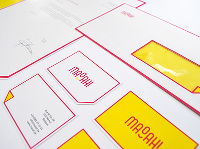 Branding — Maoah brand identity branding candy card design flat design graphic design logo