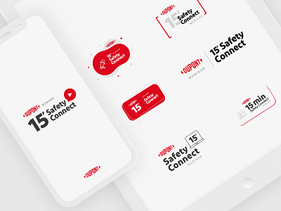 Logotype — DuPont® Safety Connect brand brandbook branding design expansion font graphics grid grid design guidelines iconography identity logo mark visual webinar