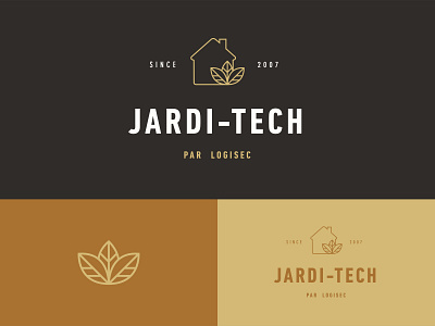 Logotype — Jardi-Tech brand flat design graphic design guideline logo logo branding logomark logotype simple design visual identity