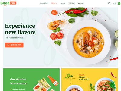 Stylish Organic Food WooCommerce Theme - GoodFood design elementor elementor templates food delivery website template wordpress design wordpress designs wordpress theme wordpress themes