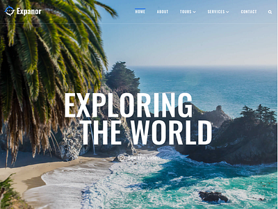 Travel Agency Multipurpose WordPress Theme - Expanor business elementor elementor templates travel agency travel blog website template wordpress design wordpress designs wordpress theme wordpress themes