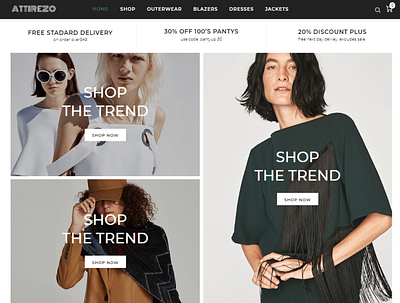 Clothes Classic WooCommerce Theme - Attirezo branding business design elementor elementor templates website template woocommerce theme wordpress designs wordpress theme wordpress themes