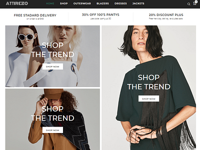 Clothes Classic  WooCommerce Theme - Attirezo