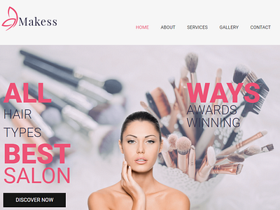 Makess - Beauty Salon WordPress Theme