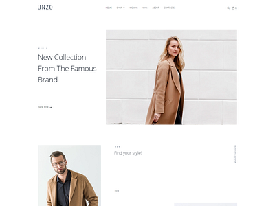 Unzo - Apparel Shop WooCommerce Theme