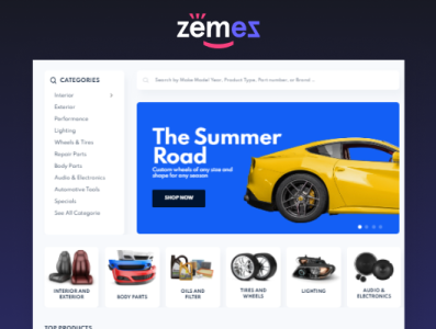 AutoStore - Car Parts Elementor WooCommerce Theme auto automotive car elementor rental shop themes woocommerce wordpress