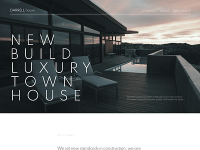 Darrell House - Quality Construction WordPress Theme