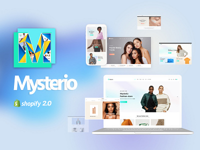 Mysterio - Multipurpose Shopify Sections Theme Store for Fashion ecommerce fashion design fashion store graphic design shopify design shopify theme
