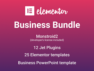 Embrace a Huge Elementor Business Bundle