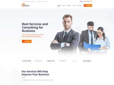 Business Consulting Multipurpose Classic Elementor - Generisys blog design business consulting design elementor elementor templates wordpress design wordpress theme wordpress themes