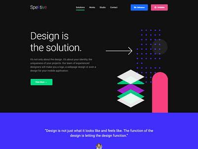 Legible And Neat Material Design WordPress Theme - Spektive design elementor elementor templates wordpress design wordpress theme wordpress themes