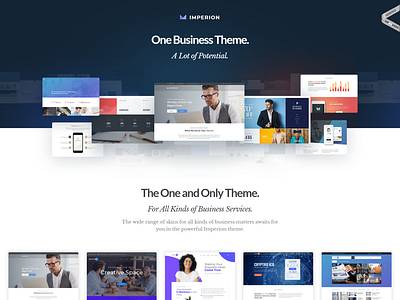 Multipurpose Corporate WordPress Theme - Imperion business business design design elementor elementor templates wordpress design wordpress theme wordpress themes