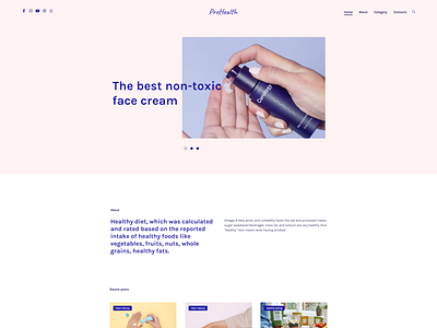 Neat And Tender Healthy Living - ProHealth design elementor elementor templates themes website template wordpress design wordpress designs wordpress theme wordpress themes