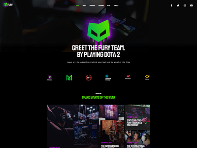 Advanced And Eye-catching Gaming - Fury design elementor elementor templates themes website template wordpress design wordpress designs wordpress theme wordpress themes