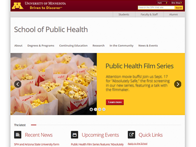 University of Minnesota School of Public Health