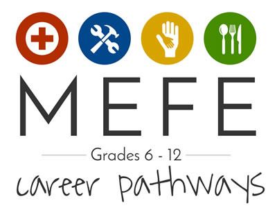 Mefe Logo logo school logo