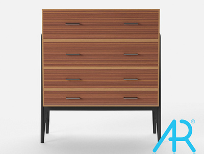 Drawer 3dsmax attractive design drawer interior professional vray wood