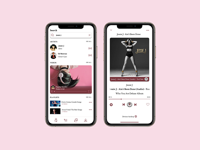 player Dribbble Shot HD 1 design music player ui