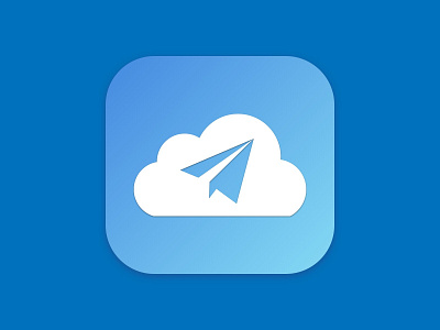 Cloud mail Icon app design icon logo ui ux vector