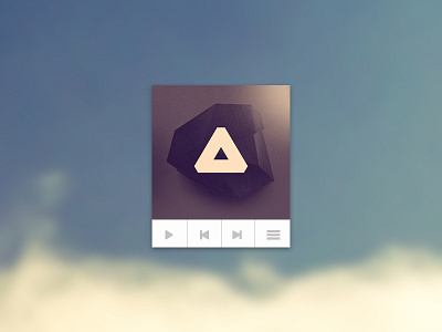 Music Player mockup music player