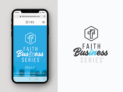 Faith in Business Rebrand christian christian logo faith organization networking