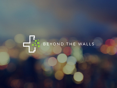 Beyond the Walls Logo design faith illustration logo minimal ministry tulsa vector
