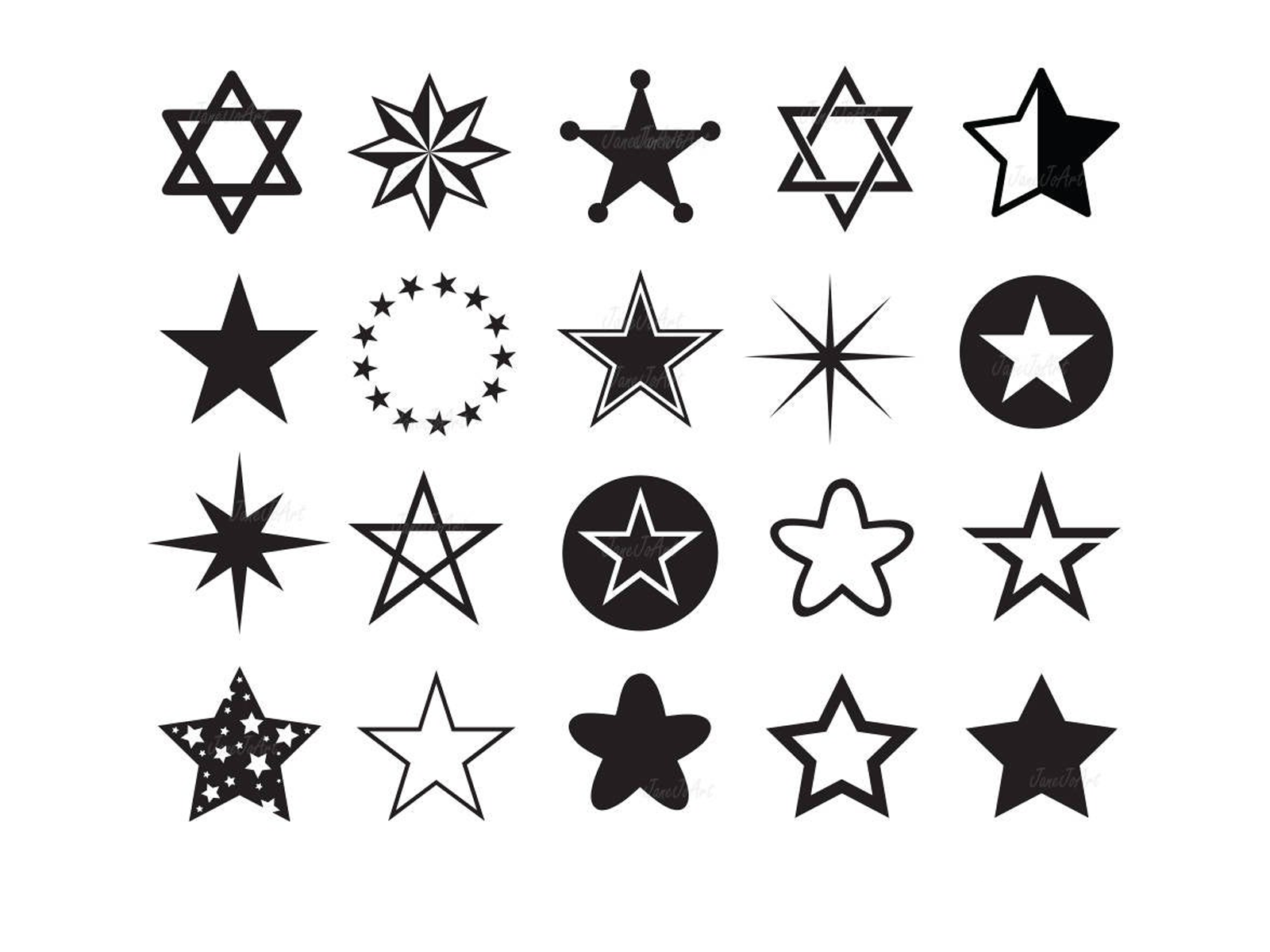 Download Star Svg Star Clipart Star Svg Dxf Png Pdf By Baba Donal On Dribbble