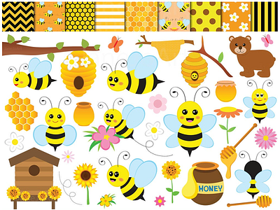 Bee Clipart , bees Clipart, Honey bees clip art , Bee cliparts bee bee clipart bee cliparts bee cliparts bees clipart honey bees clip art typography vector