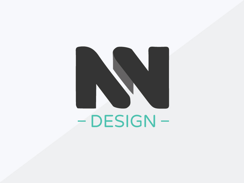 NN Design Rebrand design logo brand development illustrator nn design
