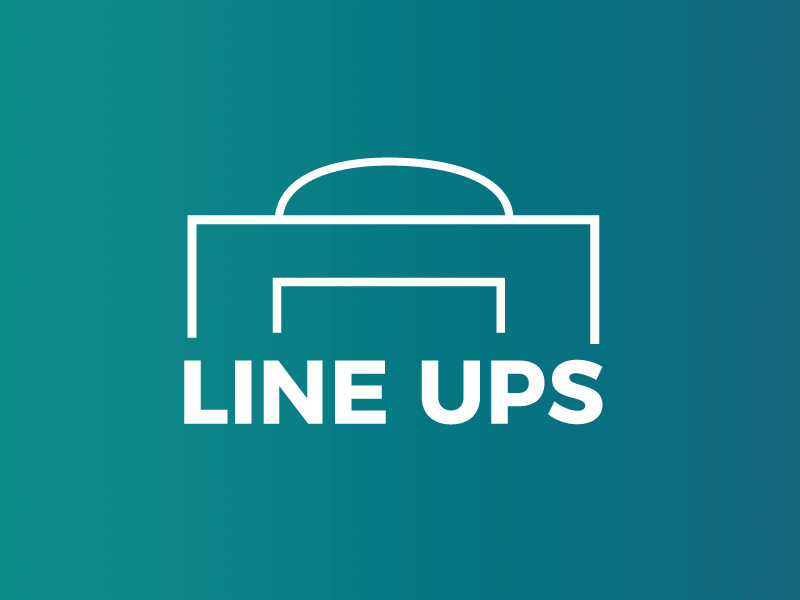 Line Ups - Branding side project website design sport team branding soccer football lineups