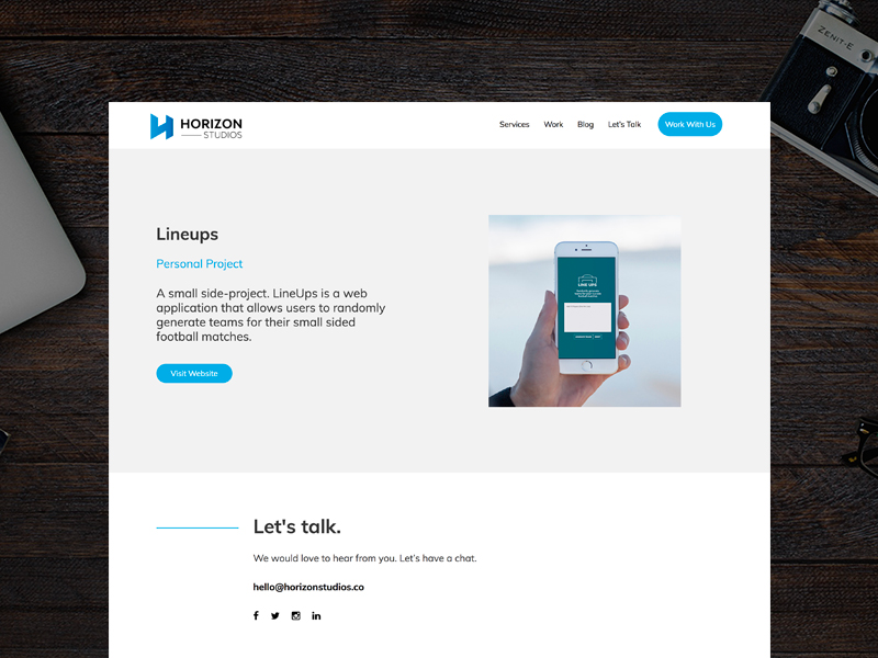 horizon consulting case study