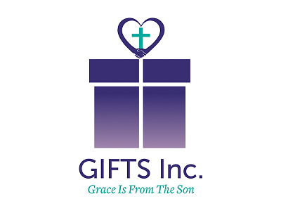 GIFTS Inc - Logo Design brand charity christian design faith gifts logo