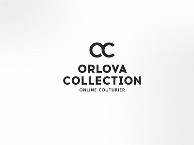 Orlova Collection branding design flat logo typography vector web