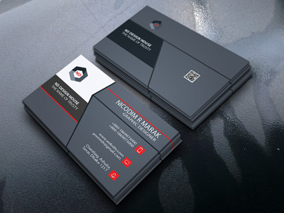 Simple eye-catching Business Card Design
