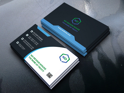 Business Card design by Nicodim Rema on Dribbble