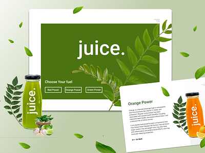 Juice logo ui ux