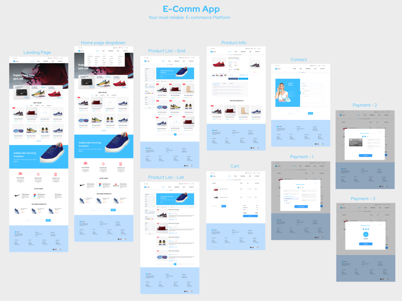 E-comm by Dominic Eburuoh on Dribbble