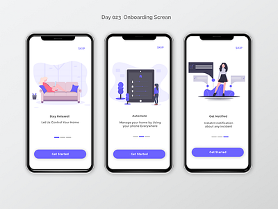 Onboarding Screen - DailyUI - 023 adobe xd dailyui figma graphics illustrations product design sketch app ui ux web design