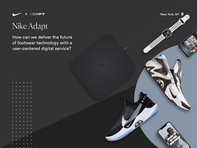 Nike Adapt adapt basketball nike service design sneakerhead sneakers sports strategy training ui design user research ux wearable tech