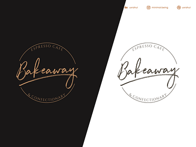 Bakeaway - A café branding branding logo ux vector