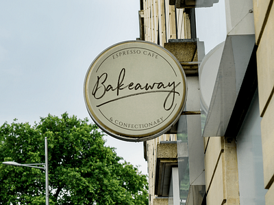 Branding for Bakeaway - Store Sign branding design illustration logo ux vector