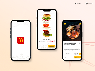 McDonald's - App Redesign app branding design mobile ui ui ux