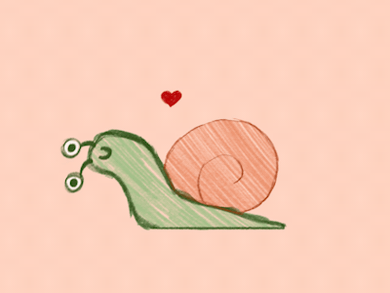 Snail Dance animator toolbar cel animation character pencil test photoshop shell snail spiral traditional