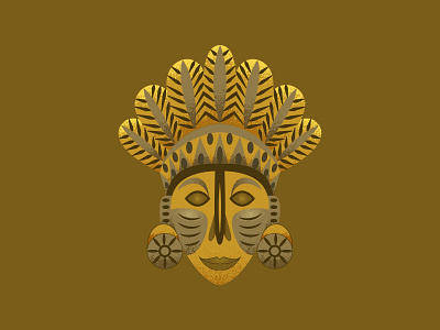 Mayan Tribe Mask