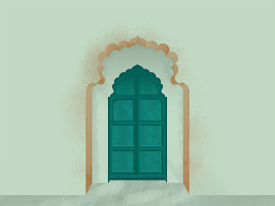 Doors of India 2d 2d art adobe illustrator architecture design design art designdaily door doors flat flat illustration illustration illustration design india photoshop texture vector