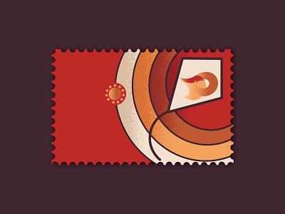 Makar Sankranti Stamp