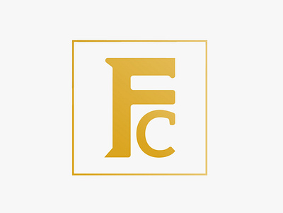 FC logo design for high fashion brands. brand design branding deisgn fashion graphic design lettermark lettermark logo logo logo desitgn modern simple vector